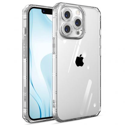 sArmor Antishock - Protective Case - силиконов (TPU) калъф за iPhone 14 Pro Max (прозрачен)