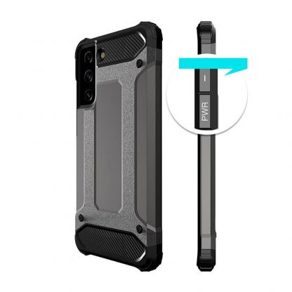 sArmor Carbon - силиконов (TPU) калъф за Samsung Galaxy S23 Ultra (черен) 5