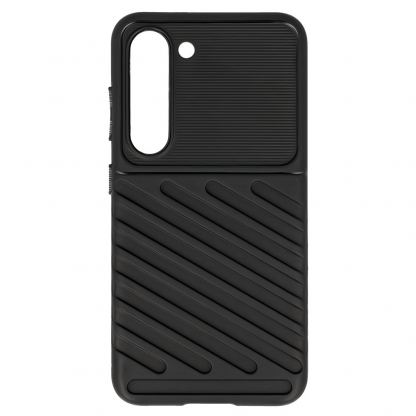 sThunder - Protective Case - силиконов (TPU) калъф за Samsung Galaxy S23 Plus (черен) 2