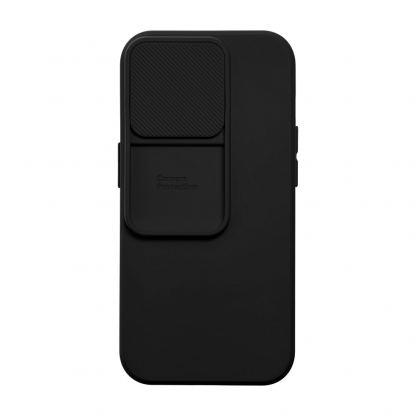 CamShield Silicone Case - силиконов калъф с капаче за камерата за iPhone 15 Pro (черен) 3