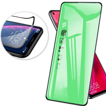 Ceramic Glass Shield 5D - хибридно керамично защитно покритие за дисплея на iPhone 15 Pro Max (прозрачен)