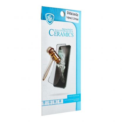 Ceramic Glass Shield 5D - хибридно керамично защитно покритие за дисплея на iPhone 15 Pro (прозрачен) 4