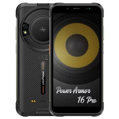 Ulefone Armor Power 16 Pro, Удароустойчив 4GB+64GB, Камера 16MP, Батерия 9600mAh, с 2 сим карти (черен) 2