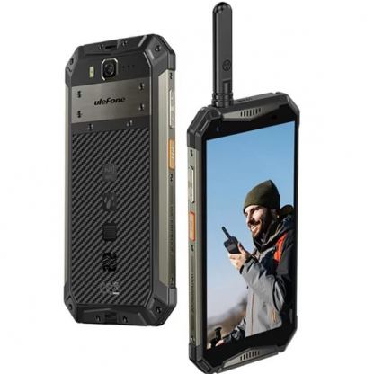 Ulefone Armor Power 20WT, Удароустойчив с РАДИОСТАНЦИЯ (12GB+8GB)+256GB, Камера 50MP, Батерия 10850mAh, с 2 сим карти (черен) 2
