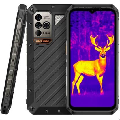 Ulefone Power Armor 18T Ultra, Удароустойчив (12+12GB) + 512GB, Камера 108MP + Термо Камера, Батерия 9600mAh, с 2 сим карти (черен) 2