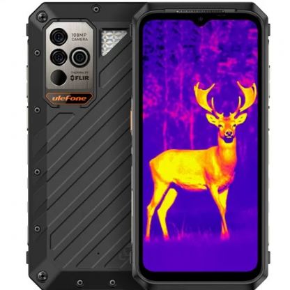 Ulefone Power Armor 18T Ultra, Удароустойчив (12+12GB) + 512GB, Камера 108MP + Термо Камера, Батерия 9600mAh, с 2 сим карти (черен) 3