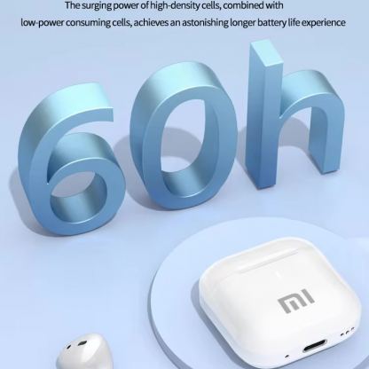 Xiaomi Buds5 Bluetooth  - безжични блутут слушалки със зареждащ кейс (бял) 6