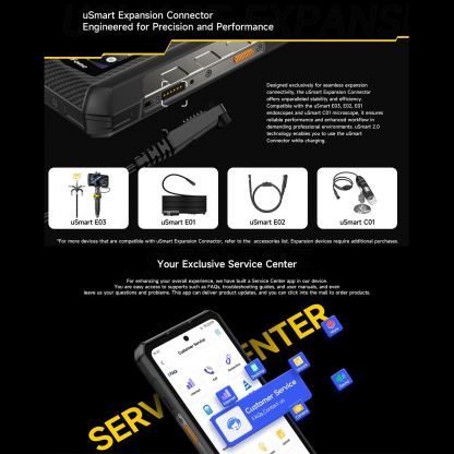 Ulefone Armor 30 Pro, 5G, Удароустойчив (16GB+16GB) + 512, 50MP Камера + Нощно виждане, Батерия 12800mAh (черен-orange) 10