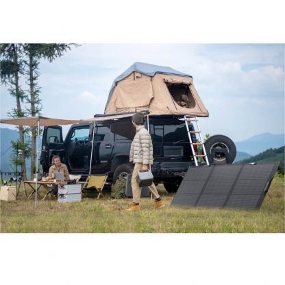 Сгъваем соларен панел зареждащ директно от слънцето - EcoFlow NextGen 160W Portable Solar Panel (черен) 7