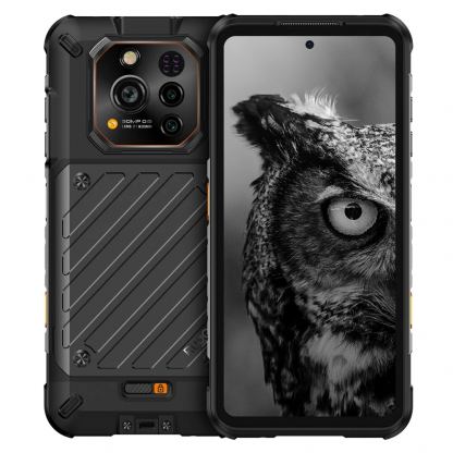 RugOne Xever 7 Pro, 5G, Удароустойчив 12GB+12GB+ 512GB, Камера Samsung 64MP,  2бр Батерии 5550mAh, с 2 сим карти (черен) 2