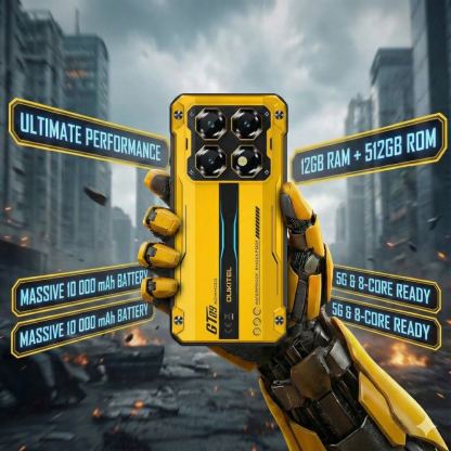 Oukitel WP60 | 5G | 7.2инча, 512GB | 12+24GB RAM | 10000mAh (Yellow) 3
