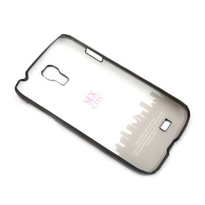 TTAF Sex And The City I Love SATC Case - кейс с кожено покритие и кристали Сваровски за Samsung Galaxy S4 7