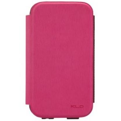 Kalaideng Folio Case Charming 2 - кожен калъф и поставка за Samsung Galaxy Grand (розов) 3