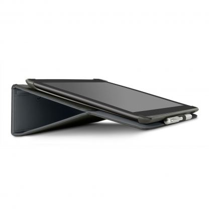 Belkin MultiTasker - кожен калъф и стойка за Samsung Galaxy Tab 10.1 (3) (черен) 3