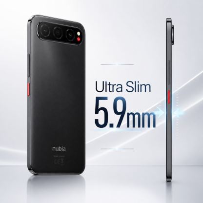 ZTE Nubia Air (2026) 5G 256GB/8GB, Ultra Slim, 5000mAh (Black) 2