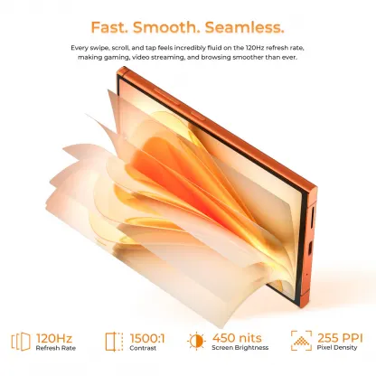 Oukitel C67 6.73 инча, Тънък 8мм, 128GB/4GB, 5000mAh (Orange) 5