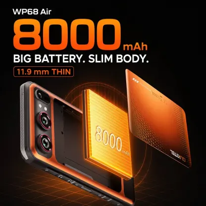 Oukitel WP68 AIR | 5G | 6.88 инча, 512GB | 12+24GB RAM | 8000mAh (Orange) 4