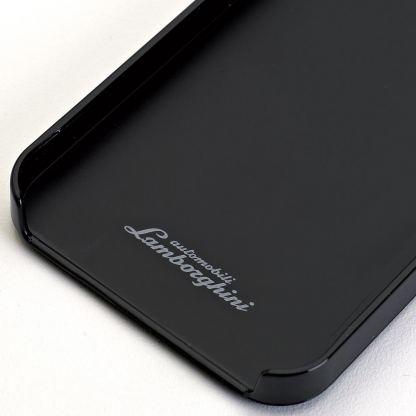 Lamborghini Slick Case - луксозен поликарбонатов кейс за iPhone 5 (черен) 3