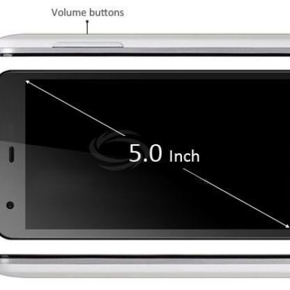 HTC Butterfly S, четири-ядрен 1.2Ghz, 5" IPS,  Andrоid 4.2, телефон, с две сим карти, реплика 3