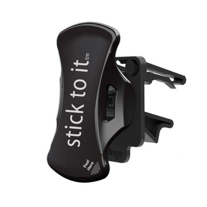 Clingo Vent Mount - поставка за радиатора на кола за iPhone и мобилни телефони (черна) 2