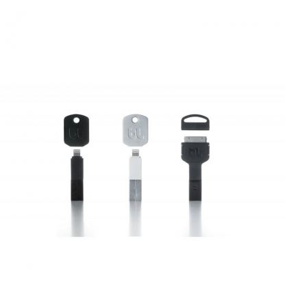 Bluelounge KII Lightning - портативен кабел за iPhone 5, iPad 4 и iPad mini (черен) 3