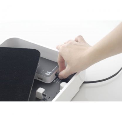 Bluelounge Sanctuary - поставка с универсално захранване за мобилни телефони (кафяв) 5