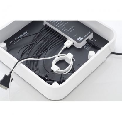 Bluelounge Sanctuary - поставка с универсално захранване за мобилни телефони (черен) 6