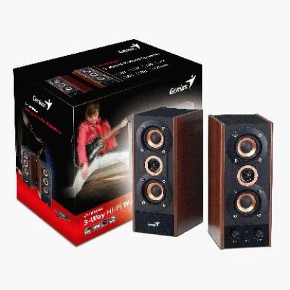 Тонколони GENIUS SP-HF800A, EU, 100-240V, дървен материал 2