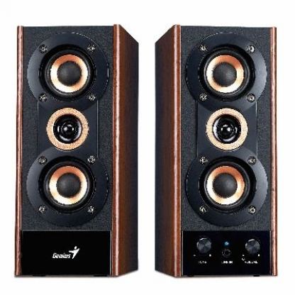 Тонколони GENIUS SP-HF800A, EU, 100-240V, дървен материал 3
