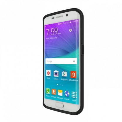 Incipio Dual Pro - удароустойчив хибриден кейс за Samsung Galaxy S6 Edge (черен) 3