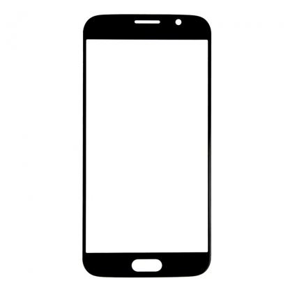 Резервно стъкло за Samsung Galaxy S6 (черен)