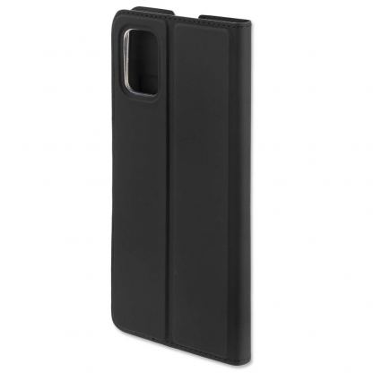 4smarts Flip Case URBAN Lite - кожен калъф с поставка и отделение за кр. карта за Samsung Galaxy A51 (черен) 4