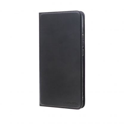 4smarts Flip Case URBAN Lite  - кожен калъф с поставка и отделение за кр. карта за Huawei P smart (2019) (черен) 2