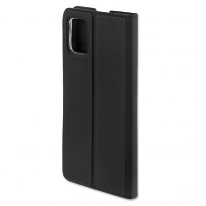 4smarts Flip Case URBAN Lite - кожен калъф с поставка и отделение за кр. карта за Samsung Galaxy A71 (черен) 4
