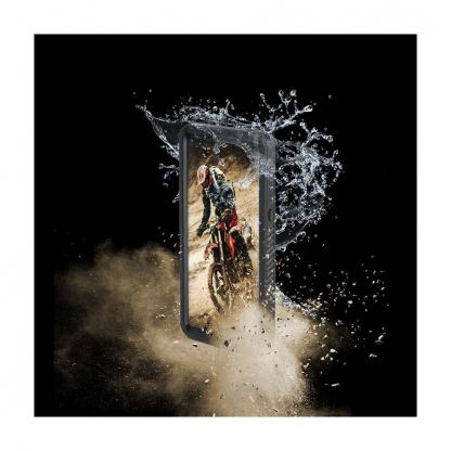 4smarts Rugged Case Active Pro STARK - ударо и водоустойчив калъф за Huawei P30 Lite (черен) 5