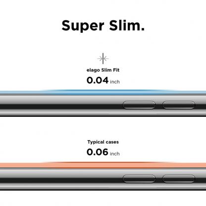 Elago Slim Fit Strap Case - качествен поликарбонатов кейс с каишка за китката за iPhone 11 Pro Max (тъмнозелен) 6