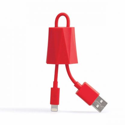 Tunewear Cableart Cable - Lightning кабел за iPhone, iPad и iPod с Lightning вход (червен) 3