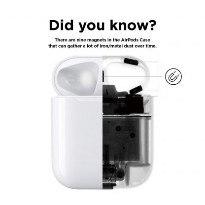 Elago AirPods Dust Guard - комплект метални предпазители против прах за Apple Airpods 2 with Wireless Charging Case (розово злато) 2