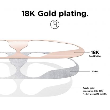 Elago AirPods Dust Guard - комплект метални предпазители против прах за Apple Airpods 2 with Wireless Charging Case (розово злато) 3