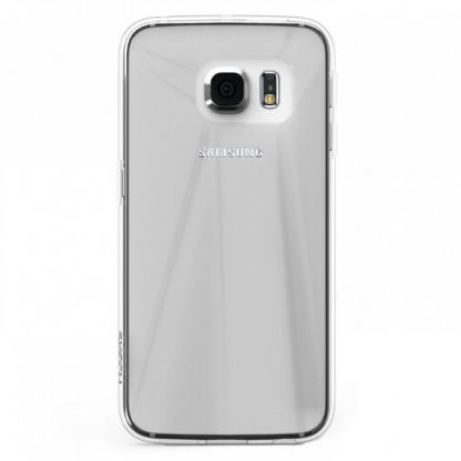 Skech Crystal Case - силиконов TPU калъф за Samsung Galaxy S6 Edge Plus (прозрачен) 3