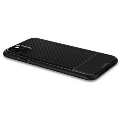 Spigen Core Armor - силиконов (TPU) калъф с висока степен на защита за iPhone 11 (черен) 7
