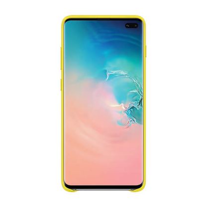 Samsung Leather Cover EF-VG975LYEGWW - оригинален кожен калъф (естествена кожа) за Samsung Galaxy S10 Plus (жълт) 2