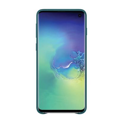 Samsung Leather Cover EF-VG973LGEGWW - оригинален кожен калъф (естествена кожа) за Samsung Galaxy S10 (зелен) 2