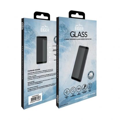 Eiger Tempered Glass Protector 2.5D - калено стъклено защитно покритие за дисплея на Samsung Galaxy A9 (2018) (прозрачен) 4