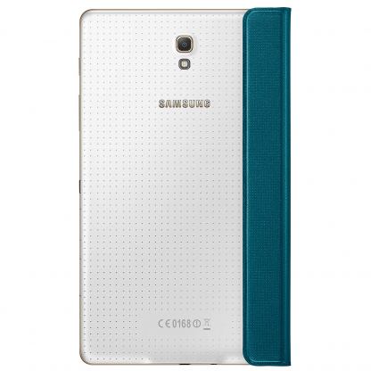 Samsung Simple Cover EF-DT700 - оригинално кожено покритие за Samsung Galaxy Tab S 8.4 (син) 2
