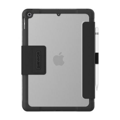 Griffin Survivor Tactical Case - хибриден удароустойчив калъф, тип папка за iPad 7 (2019) (черен) 4