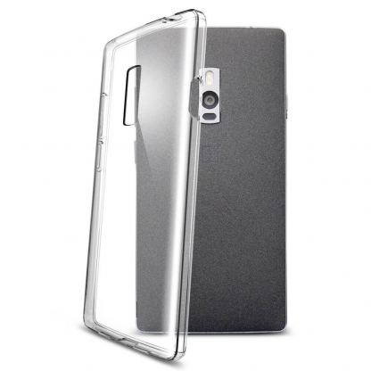 Spigen Liquid Crystal Case - тънък качествен термополиуретанов кейс за OnePlus 2 (прозрачен)  2