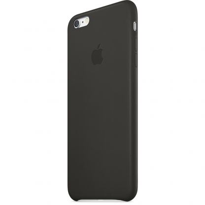 Apple iPhone Case - оригинален кожен кейс (естествена кожа) за iPhone 6S Plus, iPhone 6 Plus (черен) 3
