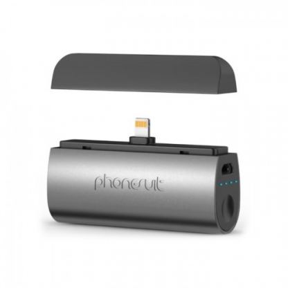 PhoneSuit Flex XT Pocket Charger - външна батерия 2600 mAh за iPhone, iPad и iPod с Lightning (черен) 2