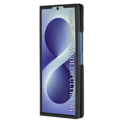 Хибриден удароустойчив кейс с пръстен против изпускане за Samsung Galaxy Z Fold8 Ultra - Techsuit Glinth Hybrid Case (черен-прозрачен) 4